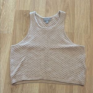 J. Crew Cashmere Cream Tank Top